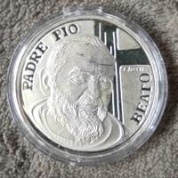 Medaglia argento Padre Pio Anno Santo 2000