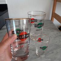 Set bicchieri pubblicitari Martini Vermouth Dry