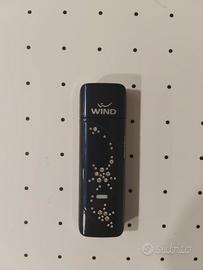 Chiavetta Alcatel 7.2 Wind Swarovski