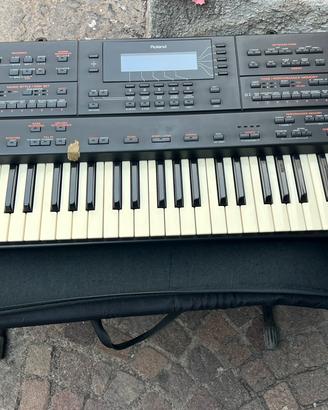 Tastiera arranger workstation anni 90 Roland G600