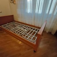 Letto elettrico legno anziani/disabili