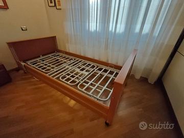 Letto elettrico legno anziani/disabili