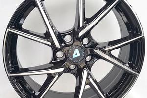Cerchi lega 17 ALUTEC ADX01 Black Diam FORD PEUGEO