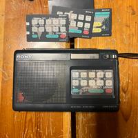 Sony radio ricevitore mondiale a schede