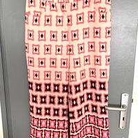 ZARA PANTALONI ROSA TG XL