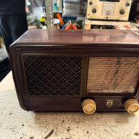 Radio a valvole philips bI 201 u anni 50
