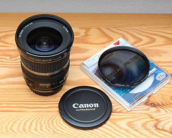 CANON EF-S 10-22mm Ultrasonic + Polarizzatore 77mm