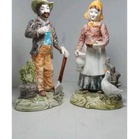 Statue in ceramica vintage