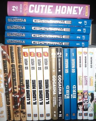 MANGA GO NAGAI SERIE, MINISERIE, VOLUMI( 21 foto)