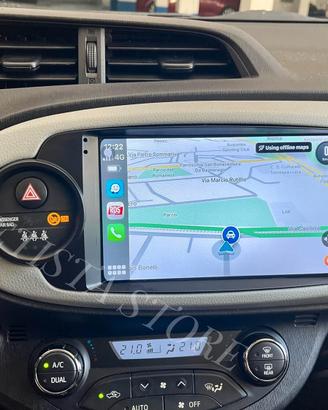 Autoradio Android Toyota Yaris 2012-2019 CarPlay
