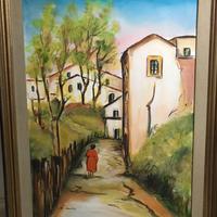Dipinto olio-smalti