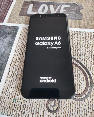 Samsung Galaxy A6 Nero