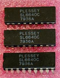 SL6640C Plessey IF/AF for FM