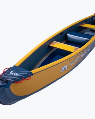  canoa acquamarina 2/3 posti  gonfiabile con remi 