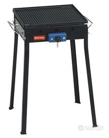 BARBECUE A GAS CON PIASTRA IN GHISA FERRABOLI
