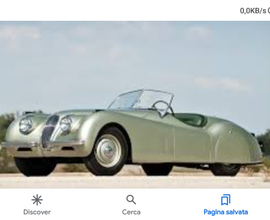 Jaguar xk 120 OTS anno 8/1950