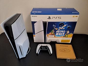 PS5 Slim con lettore + basetta