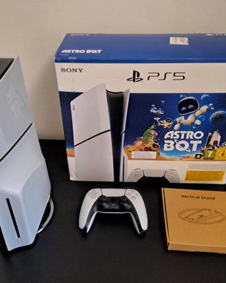 PS5 Slim con lettore + basetta