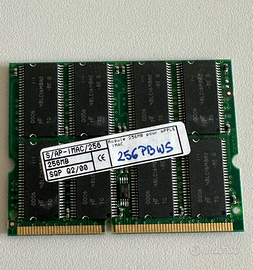 RAM 256MB PC100 SO-DIMM per iMac G3 / PowerBook G3