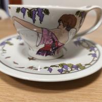 tazze con piattino Villeroy & Boch, coppia