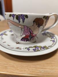 tazze con piattino Villeroy & Boch, coppia