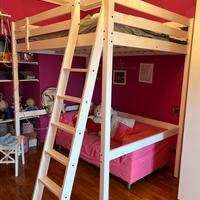 Letto matrimoniale soppalco