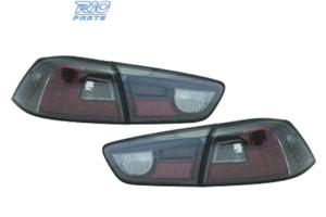 FANALI A LED MITSUBISHI LANCER 08- LED FONDO CROMA