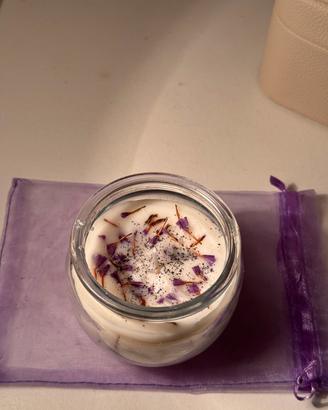 💜🪻 LAVANDER DREAM - Candela artigianale decorativa