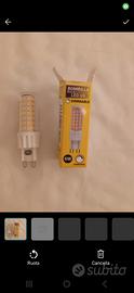 Nr 5 Lampadine LED G9 tubolare 220-240V