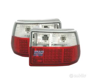 FANALI OPEL ASTRA F 91-98 LED ROSSO CROMATO
