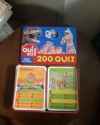 Scatola Quiz Box 200 schede