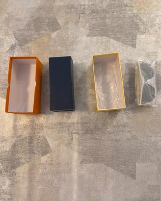 Occhiali bianchi stile LV