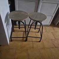 Sgabelli legno