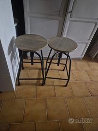 Sgabelli legno