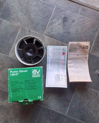 aspiratore elicoidale vortice punto ghost mg120/5"