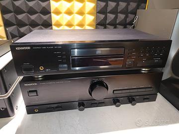 HI FI Kenwood amplificatore integrato e lettore CD