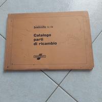 Catalogo parti di ricambio orig. Lambretta 150 fd