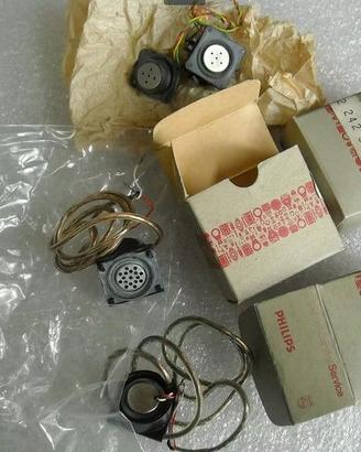 Lotto ricambi originali Philips Grundig vintage