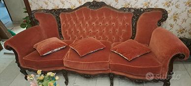 divano con 2 poltrone