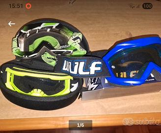 maschere cross bambino 