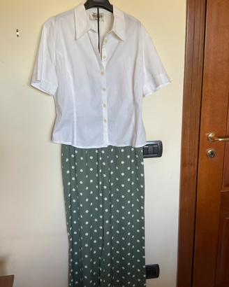 Completo pantalone e camicetta