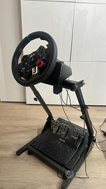 Volante Logitech G29 completo con stand PS3/PS4