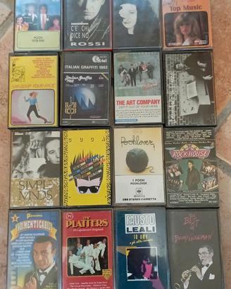 Varie audiocassette 1970-1995.
