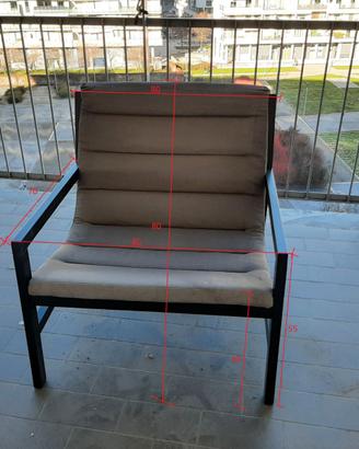 Poltrone (n.2) da esterno/giardino IKEA