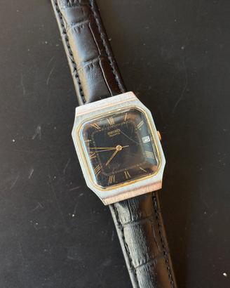 Seiko Tank Quartz Vintage Rare Old Money