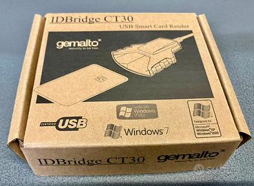Gemalto IDBridge CT30 – Lettore USB Smart Card / C