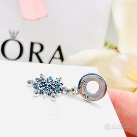 Pandora Charm Fiocco neve Luccicante 791761NBLMX