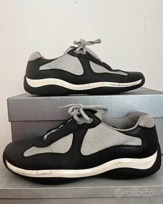 Prada America's Cup 7.5 vintage black and grey