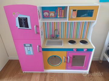 Grande cucina giocattolo in legno