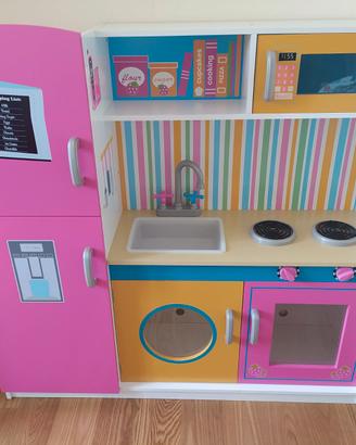 Grande cucina giocattolo in legno